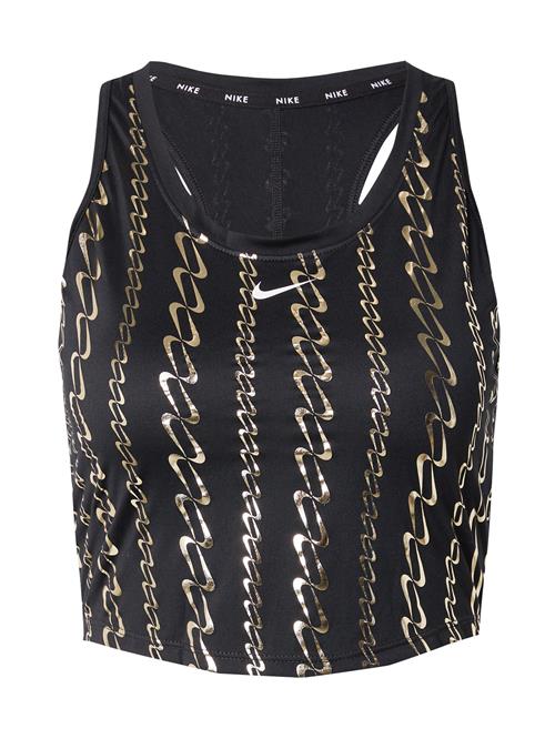 NIKE Sportsoverdel 'One'  guld / sort / hvid