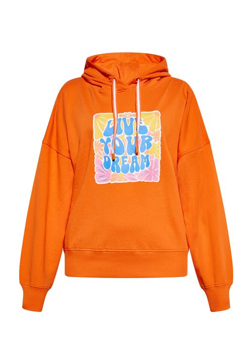IZIA Sweatshirt  blå / orange / pink / hvid