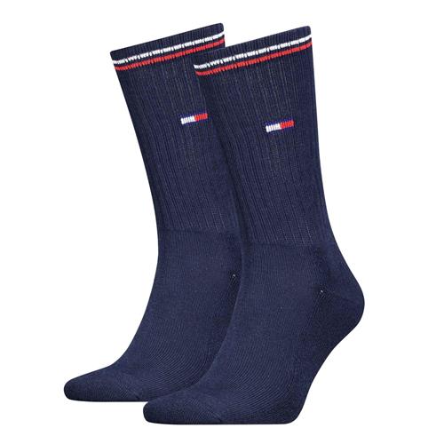 TOMMY HILFIGER Sokker  blå / blodrød / hvid