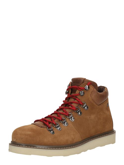 JACK & JONES Snørestøvler 'JFWCHORLTON'  karamel / cognac