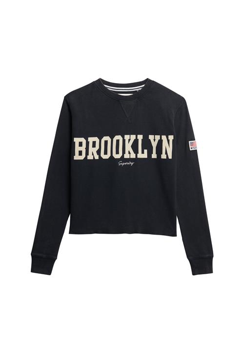 Superdry & Co Sweatshirt 'Athletic Essential'  marin / hvid