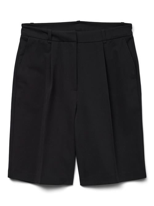 VERO MODA Bukser med fals  sort