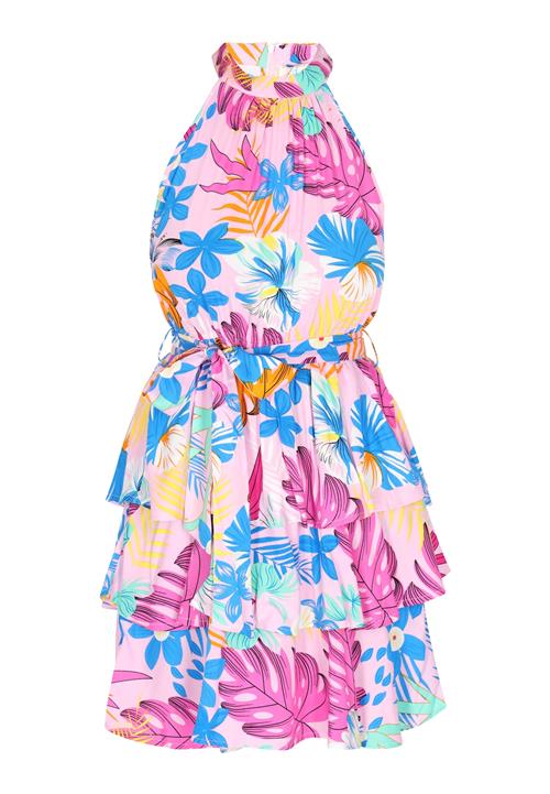 IZIA Sommerkjole  blå / aqua / lilla / rosé