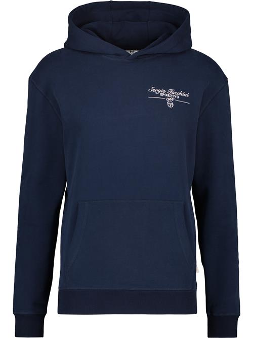 Sergio Tacchini Sweatshirt 'NOAH'  mørkeblå / hvid