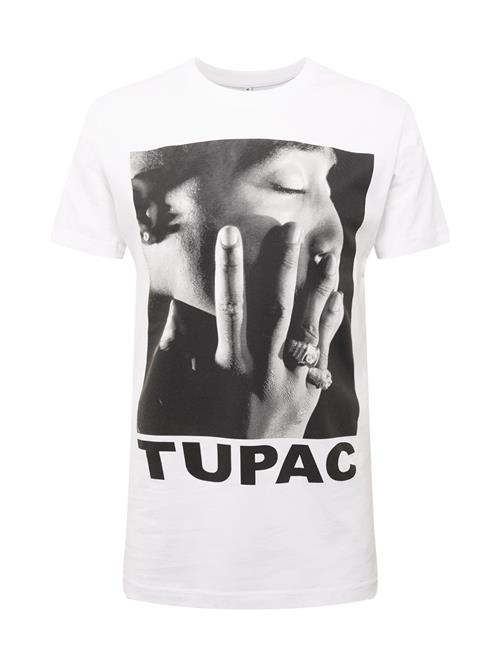 Mister Tee Bluser & t-shirts 'Tupac Profile'  grå / sort / hvid