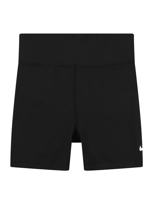 NIKE Sportsbukser 'One'  sort / hvid