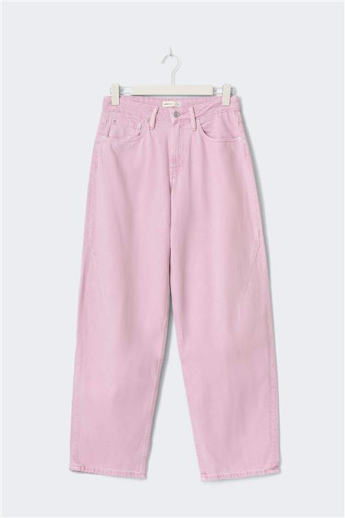 Gina Tricot - Baggy-crush tall jeans - Baggy & loose jeans - Lyserød - 40 - Dame