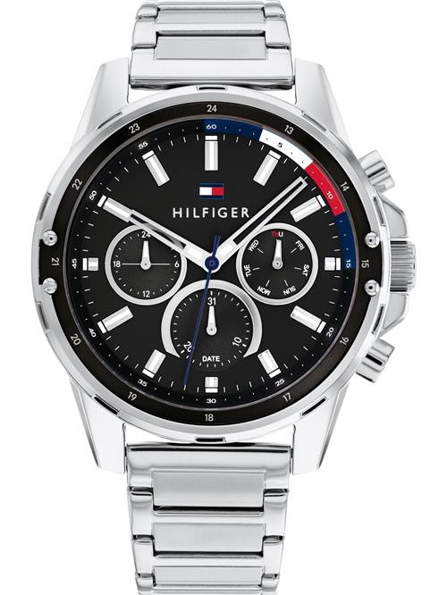 TOMMY HILFIGER Analogt ur  navy / rød / sort / sølv / hvid