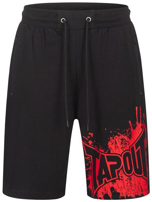 Tapout Bukser 'Blashed'  rød / sort