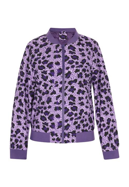 swirly Overgangsjakke  lilla / mørkelilla