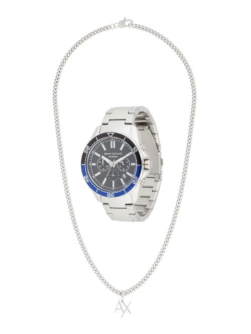 ARMANI EXCHANGE Analogt ur  sort / sølv