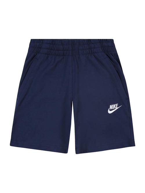 Nike Sportswear Bukser 'CLUB'  navy / hvid