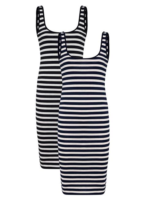 Williot Kjole  blandingsfarvet / sort