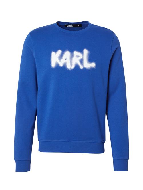 Karl Lagerfeld Sweatshirt  blå / hvid