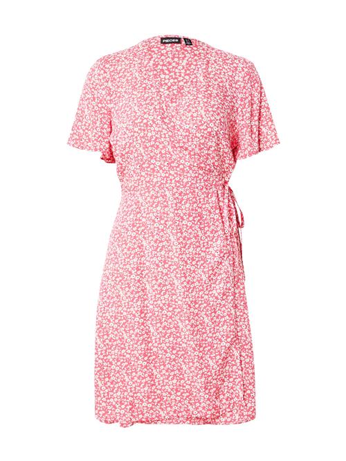 PIECES Sommerkjole 'PCTALA'  pitaya / sort / hvid