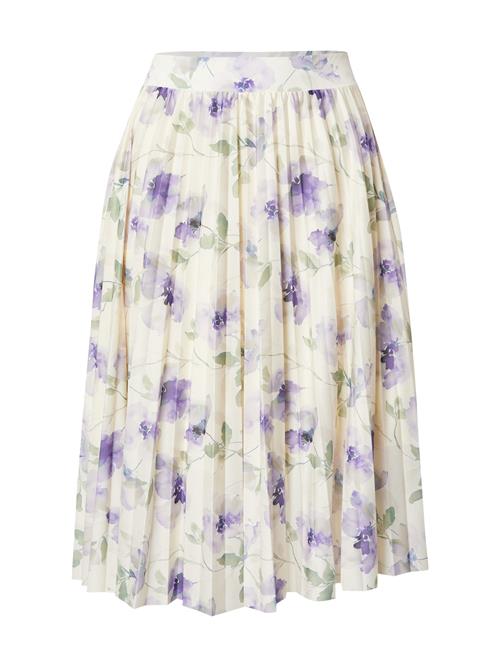 ABOUT YOU Nederdel 'Elis'  grøn / mørkelilla / uldhvid