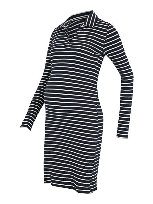 Vero Moda Maternity Kjole 'VMMSea'  natblå / hvid