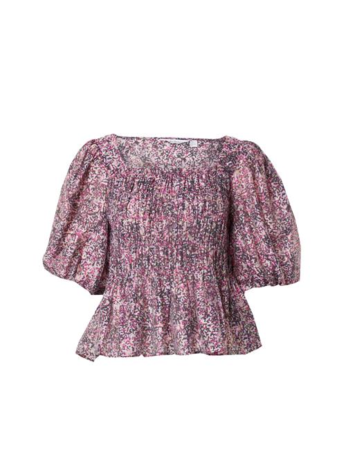 & Other Stories Bluse  lysegul / pitaya / lys pink / sort
