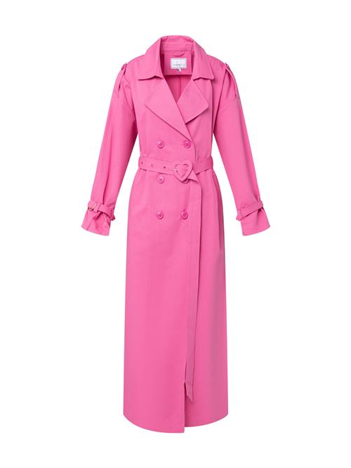 Laurella Overgangsfrakke  pink