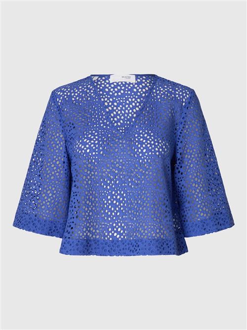 SELECTED Bluse  blå