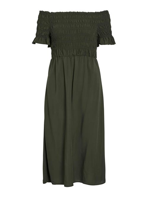 VILA Sommerkjole 'VILisa'  mørkegrøn