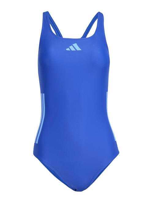 ADIDAS PERFORMANCE Sportsbadedragt '3-Stripes C-Back'  royalblå / lyseblå