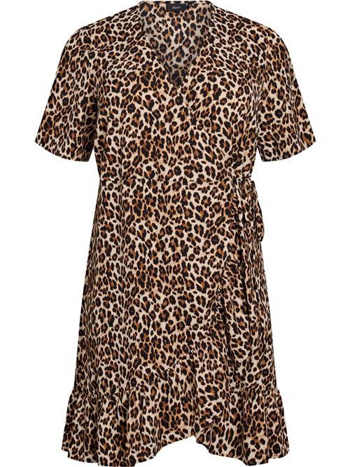 Zizzi Kjole 'Caanni'  karamel / cappuccino / sort