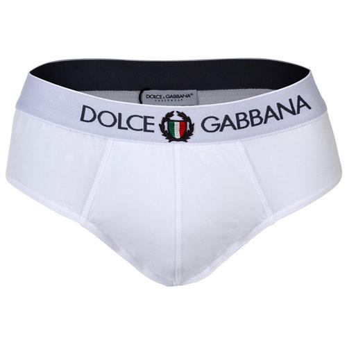 DOLCE & GABBANA Slip  hvid