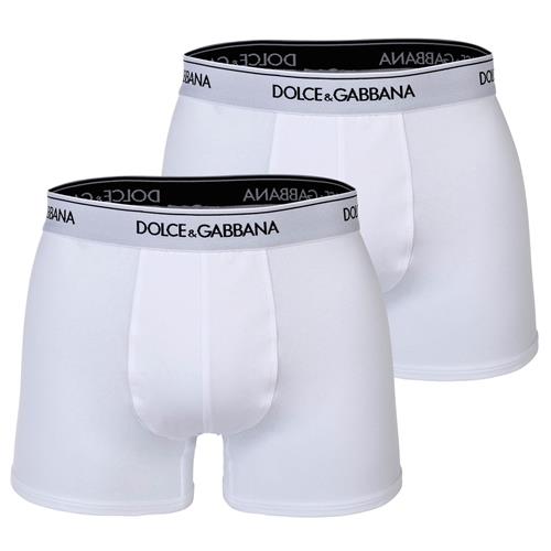 DOLCE & GABBANA Boksershorts  hvid