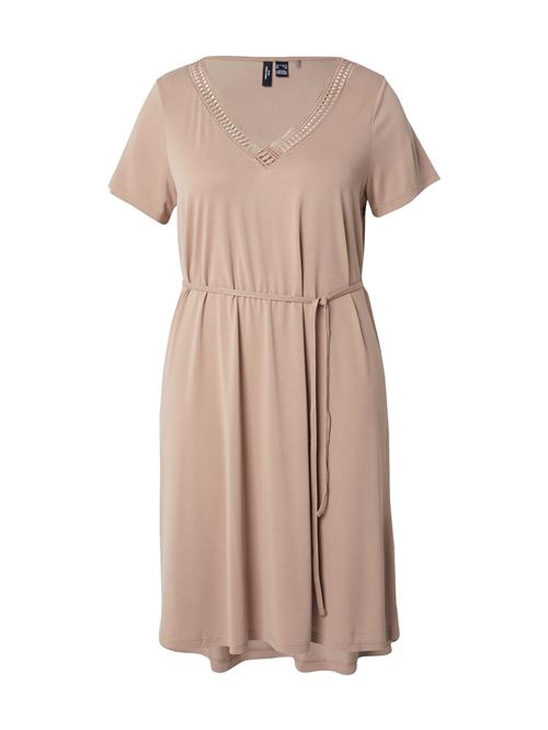 Vero Moda Curve Kjole 'VMCSAVANNAH'  mørkebeige