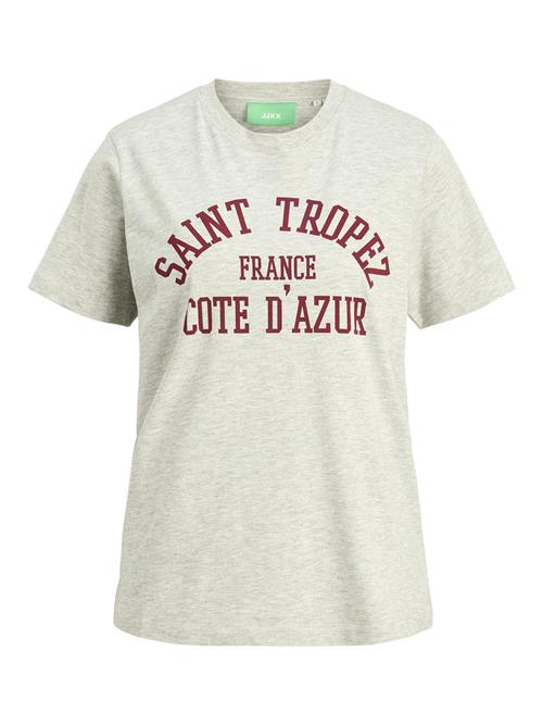 JJXX Shirts 'JXMerle'  lysegrå / carminrød