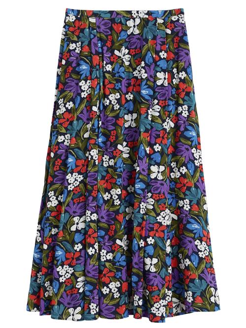 Seasalt Cornwall Nederdel 'Lethlean'  blå / mørkeblå / kiwi / lilla / hvid