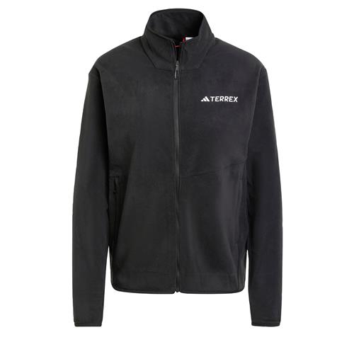ADIDAS TERREX Funktionsfleecejakke  sort / hvid