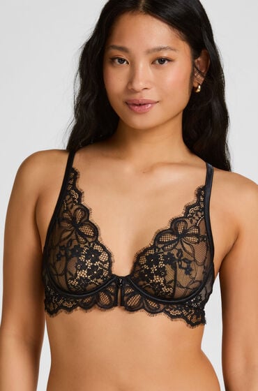 Hunkemöller Upolstret Bøjle-BH Prina Sort