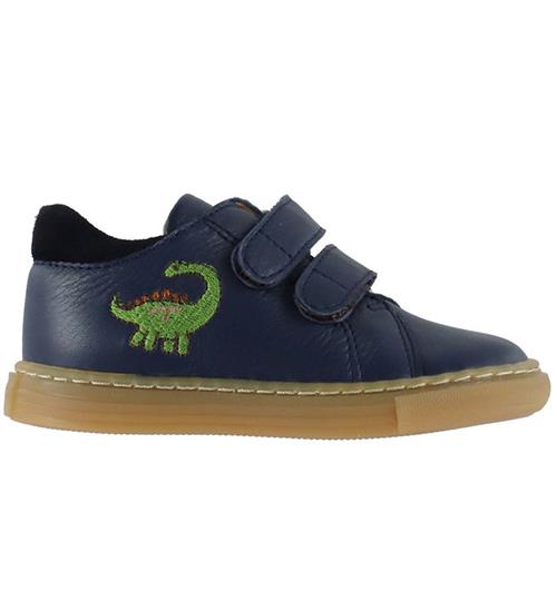 Angulus Sneakers m. Dinosaur - Blå