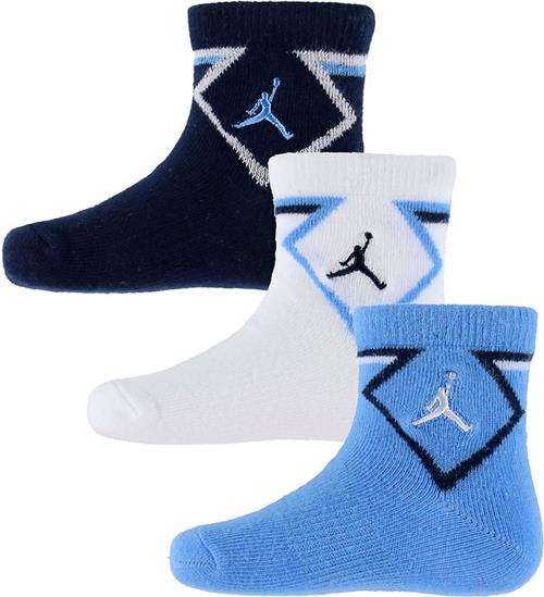 Jordan Ankelstrømper - 3-pak - Quater - Obsidan