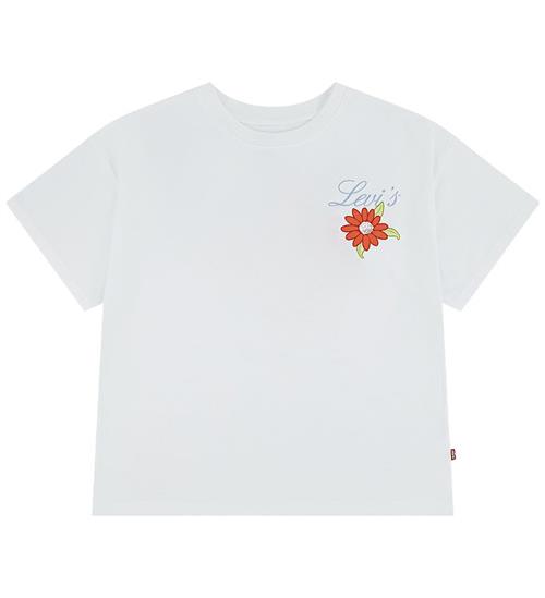 Levis T-shirt - Bright White m. Print