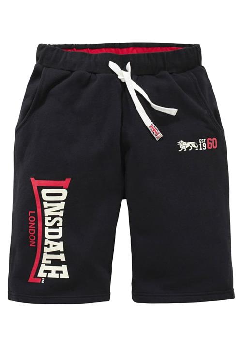 LONSDALE Bukser  creme / rød / sort