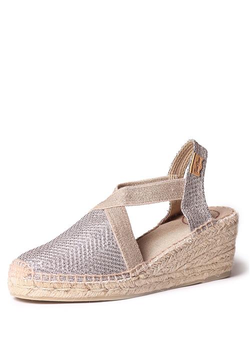 Toni Pons Sandaler 'TRITON'  beige / sølv