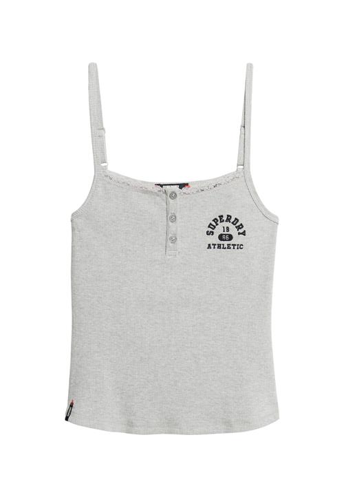 Superdry & Co Overdel 'Essentials'  grå-meleret / sort