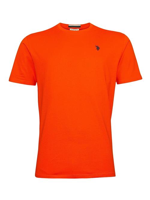 U.S. POLO ASSN. Bluser & t-shirts  neonorange / sort