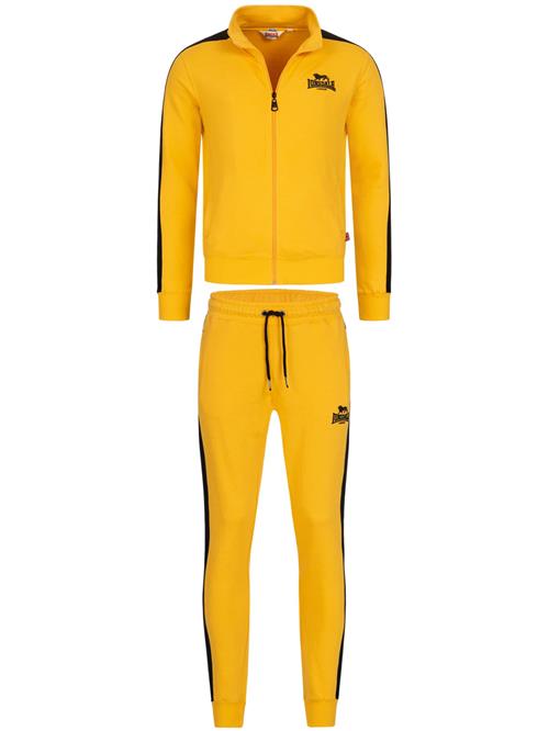 LONSDALE Træningsdragt 'Beickerton'  gul / sort