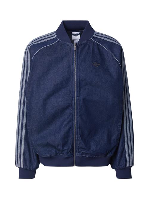 ADIDAS ORIGINALS Overgangsjakke 'SST Adicolor'  blue denim / lyseblå