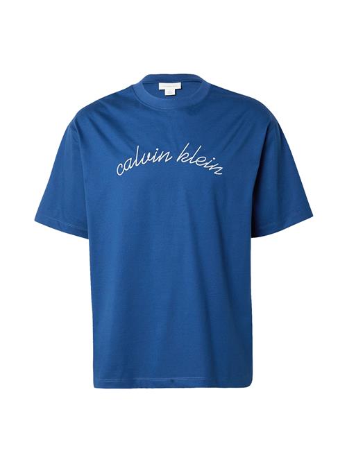 Calvin Klein Jeans Bluser & t-shirts  ensian / hvid