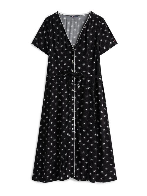 Tommy Jeans Kjole  sort / hvid