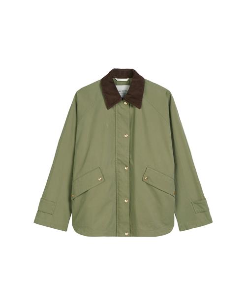 Marc O'Polo Overgangsjakke 'Vintage-Vibe'  brun / grøn