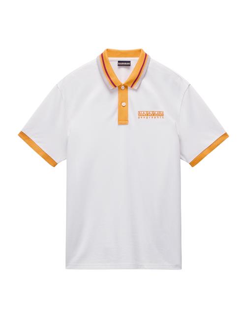 NAPAPIJRI Bluser & t-shirts 'Murlo'  orange / rød / hvid