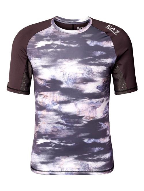 EA7 Emporio Armani Bluser & t-shirts 'Dynamic Athlete'  blandingsfarvet / sort
