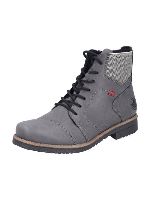 Rieker Snørestøvletter  grå