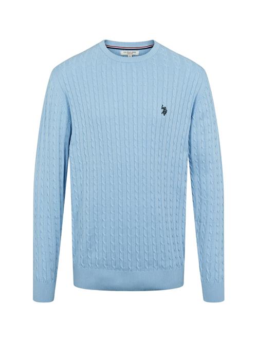 U.S. POLO ASSN. Pullover 'UMMads'  marin / lyseblå